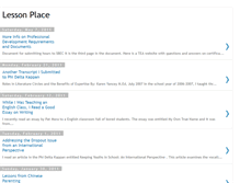 Tablet Screenshot of lessonplace.blogspot.com