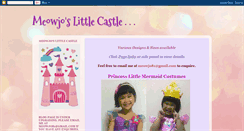 Desktop Screenshot of meowjolittlecastle.blogspot.com