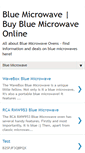 Mobile Screenshot of blue-microwave.blogspot.com