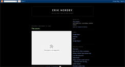 Desktop Screenshot of eriknordby.blogspot.com