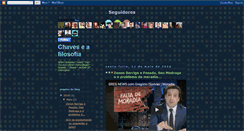 Desktop Screenshot of chaveseafilosofia.blogspot.com