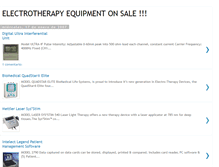 Tablet Screenshot of medtherapysupply.blogspot.com