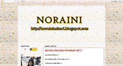 Desktop Screenshot of norainiazhari.blogspot.com