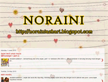 Tablet Screenshot of norainiazhari.blogspot.com