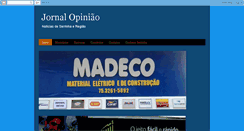 Desktop Screenshot of jornalopiniao1.blogspot.com