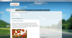 Desktop Screenshot of nwohioweather.blogspot.com
