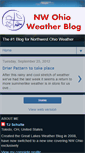 Mobile Screenshot of nwohioweather.blogspot.com