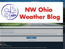 Tablet Screenshot of nwohioweather.blogspot.com