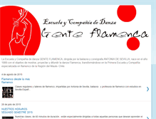 Tablet Screenshot of gente-flamenca.blogspot.com