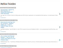 Tablet Screenshot of mellowsweden.blogspot.com