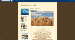 Desktop Screenshot of beingstirredbygod.blogspot.com