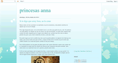 Desktop Screenshot of princesasanna.blogspot.com