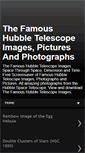 Mobile Screenshot of famous-hubble-telescope-images.blogspot.com