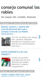 Mobile Screenshot of consejocomunallosrobles.blogspot.com