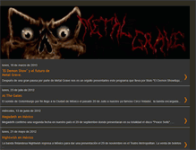 Tablet Screenshot of metalgravemexico.blogspot.com