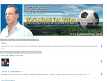 Tablet Screenshot of jogadasdavida.blogspot.com