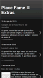 Mobile Screenshot of extras-placefame.blogspot.com