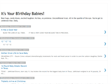 Tablet Screenshot of itsyourbirthdaybabies.blogspot.com