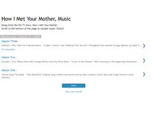 Tablet Screenshot of howimetyourmothermusic.blogspot.com