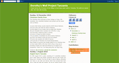 Desktop Screenshot of dorothyswellprojecttanzania.blogspot.com