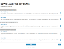 Tablet Screenshot of downloadfreesoftware.blogspot.com