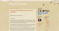 Desktop Screenshot of morascordeiro.blogspot.com