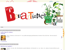 Tablet Screenshot of bellartistica.blogspot.com