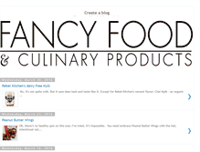 Tablet Screenshot of fancyfoodmagazine.blogspot.com