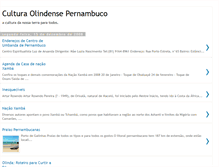 Tablet Screenshot of culturaolindense.blogspot.com