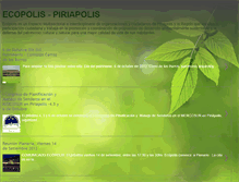 Tablet Screenshot of ecopolis-piriapolis.blogspot.com