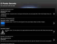 Tablet Screenshot of opontosecreto.blogspot.com