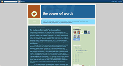 Desktop Screenshot of horst-thepowerofwords.blogspot.com