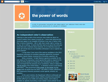Tablet Screenshot of horst-thepowerofwords.blogspot.com