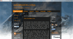 Desktop Screenshot of geopozos.blogspot.com