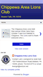 Mobile Screenshot of chippewalions.blogspot.com