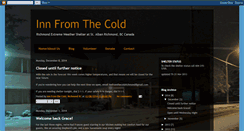 Desktop Screenshot of innfromthecold.blogspot.com