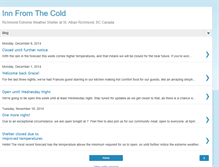 Tablet Screenshot of innfromthecold.blogspot.com