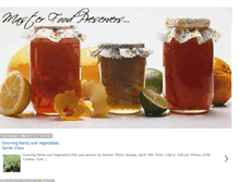 Tablet Screenshot of masterfoodpreservers.blogspot.com