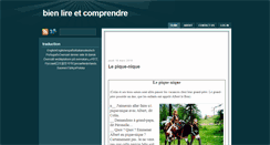 Desktop Screenshot of bienlire.blogspot.com