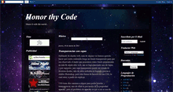 Desktop Screenshot of honorthycode.blogspot.com