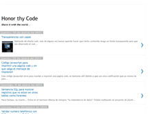 Tablet Screenshot of honorthycode.blogspot.com