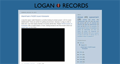 Desktop Screenshot of loganrecords.blogspot.com