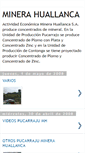 Mobile Screenshot of minera-huallanca.blogspot.com
