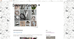 Desktop Screenshot of dreamsofpearls.blogspot.com