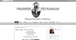 Desktop Screenshot of fashionfetishism.blogspot.com