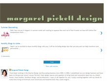 Tablet Screenshot of margaretpickettdesign.blogspot.com