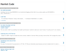 Tablet Screenshot of hamletcode.blogspot.com