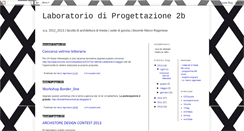 Desktop Screenshot of labprogettazione2b.blogspot.com