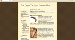 Desktop Screenshot of floatfishthewestbranch.blogspot.com