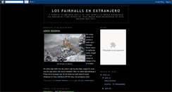 Desktop Screenshot of losfairhalls.blogspot.com